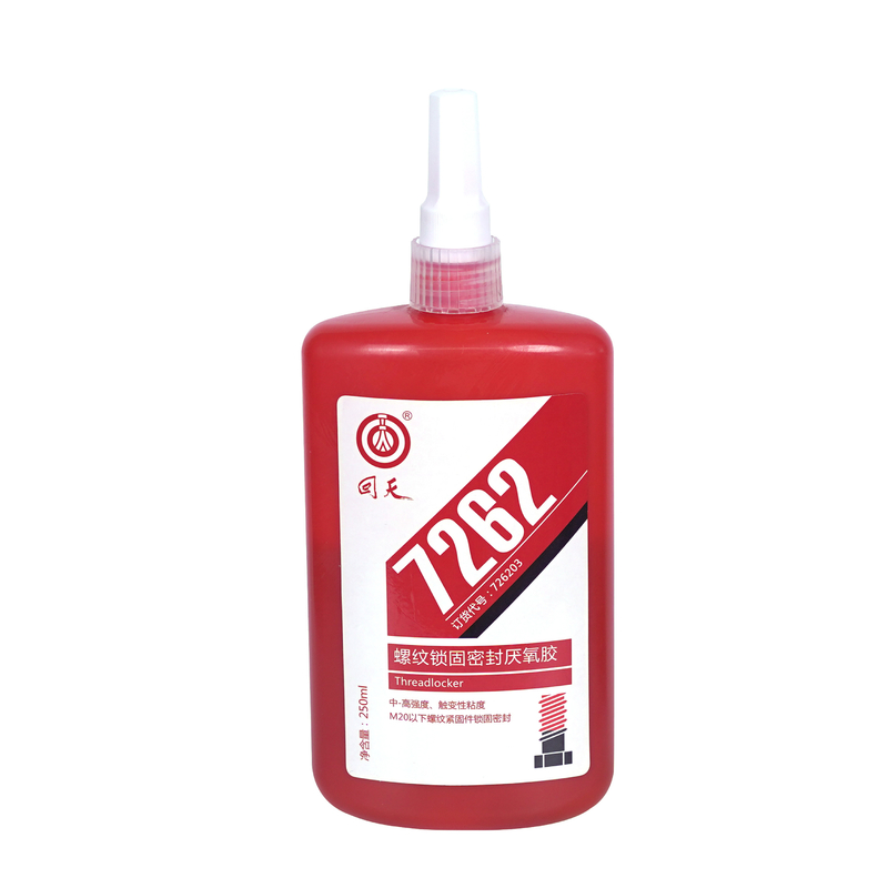 7262 Mi-高強度赤色チキソトロプ Anaerobic スレッドロッカー